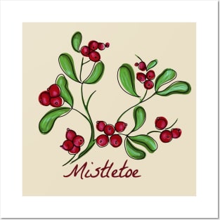 Mistletoe Posters and Art